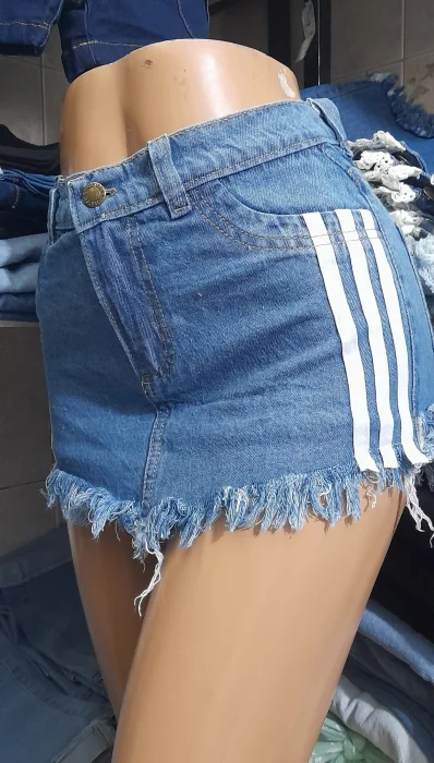 Shorts Pollera 3 Tiras Ston Tiro Intermedio Rígido Deflecado
