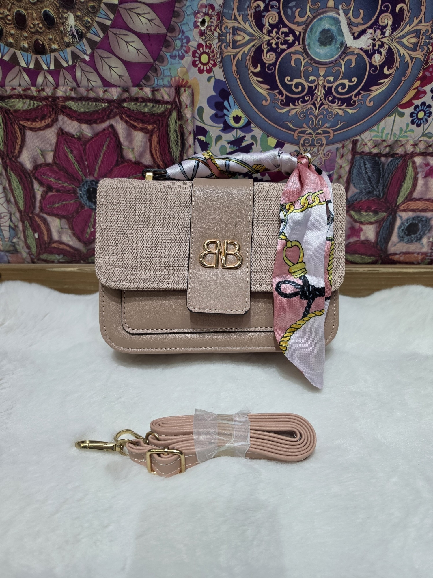 Hermoso Modelo de  Carterita Morral de Cuero Pu  Excelente Calidad - Imagen 2