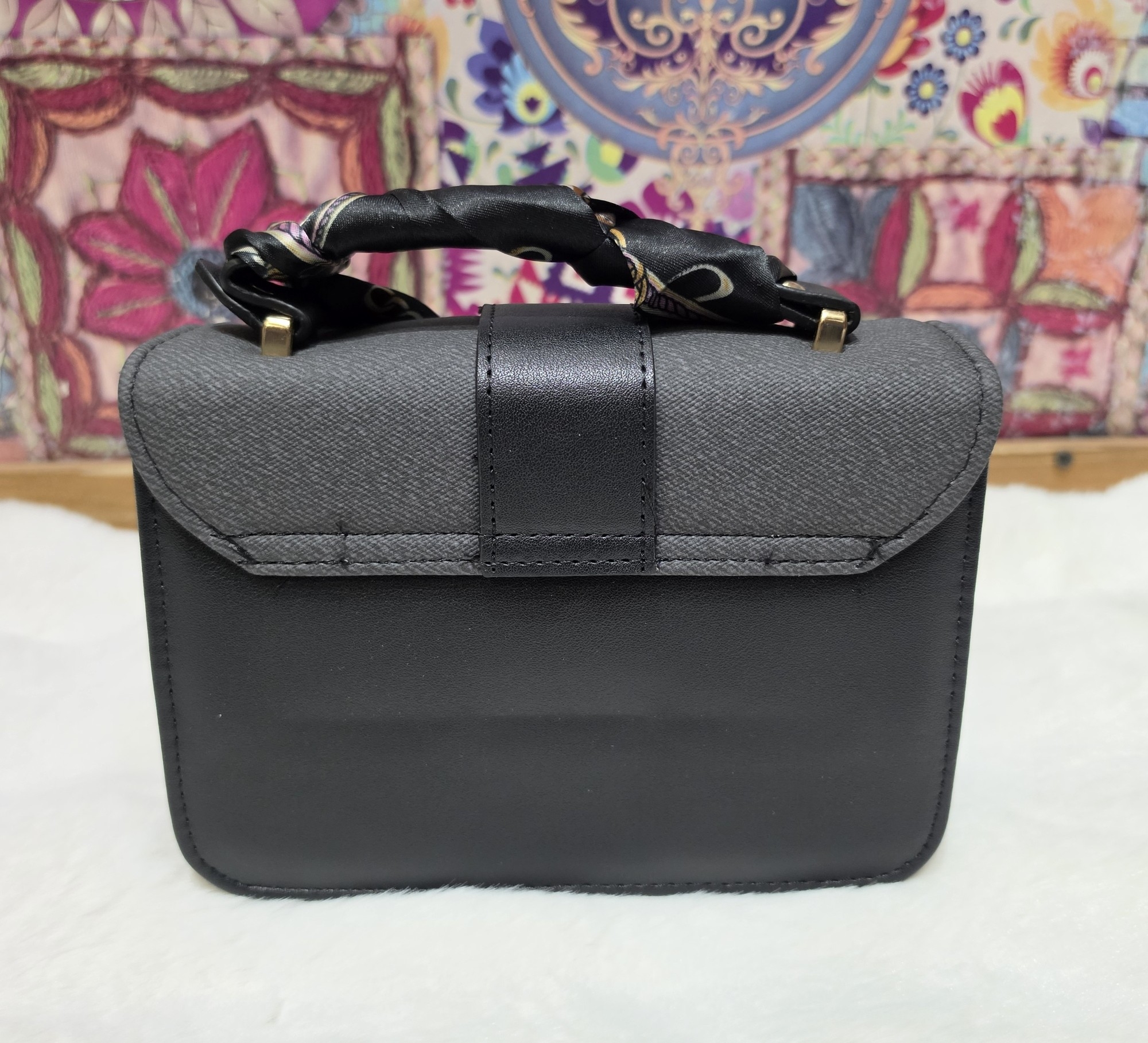 Hermoso Modelo de  Carterita Morral de Cuero Pu  Excelente Calidad - Imagen 7