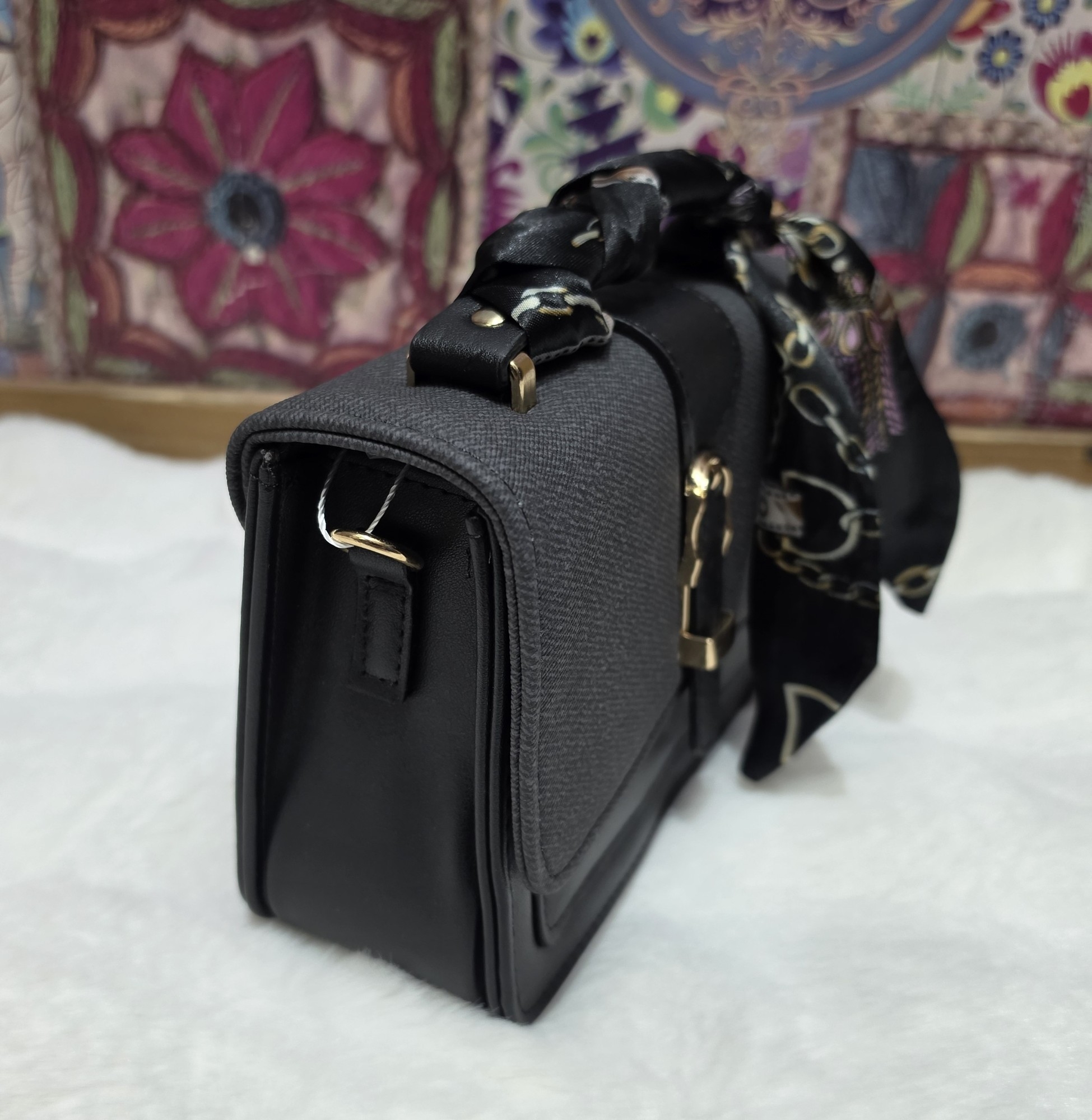 Hermoso Modelo de  Carterita Morral de Cuero Pu  Excelente Calidad - Imagen 7