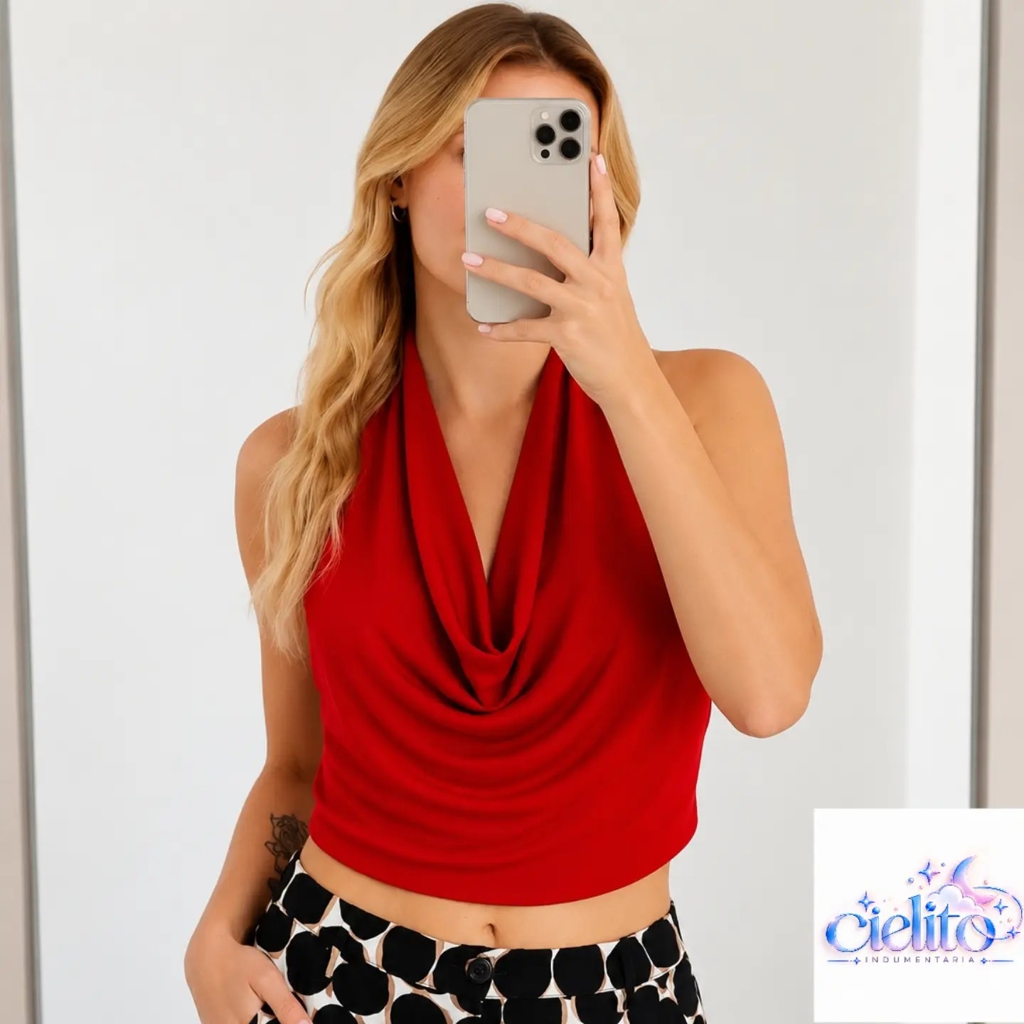 Top Cuello Caido - Imagen 2