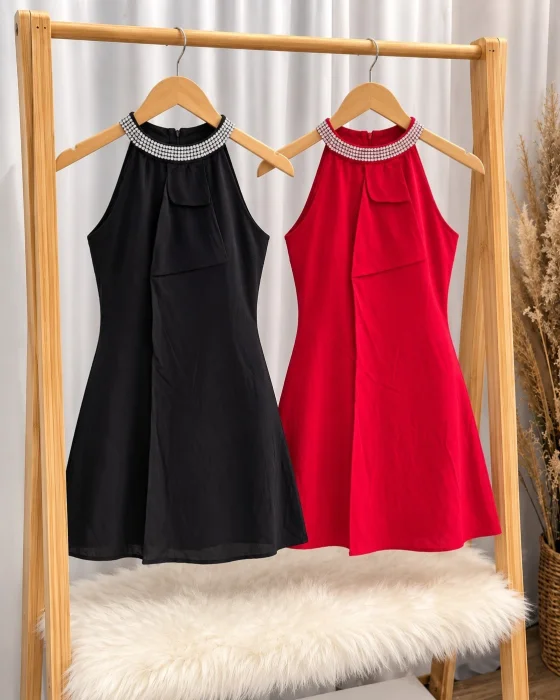 Vestidos Gargantilla