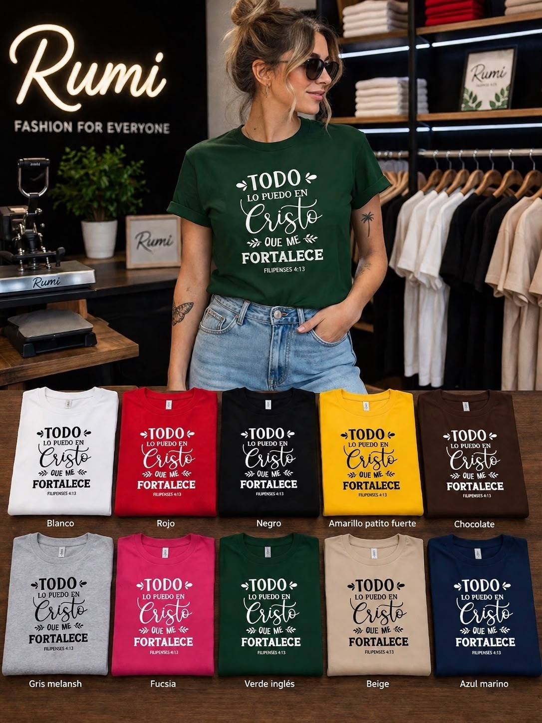 Remeras Premium Cristianas - Imagen 4