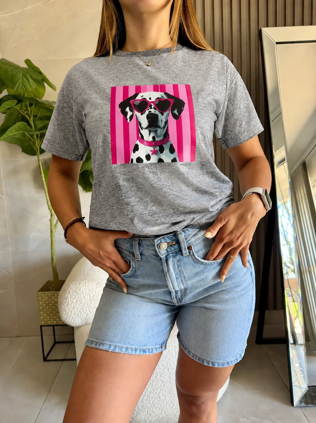 Remera Dálmata Coquette Algodón - Imagen 2