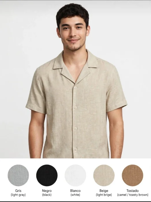 Camisa con Solapa