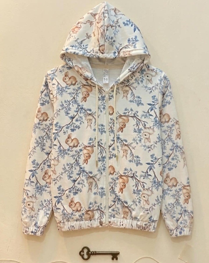 Campera Nena Licra 4a16 Liviano - Imagen 3