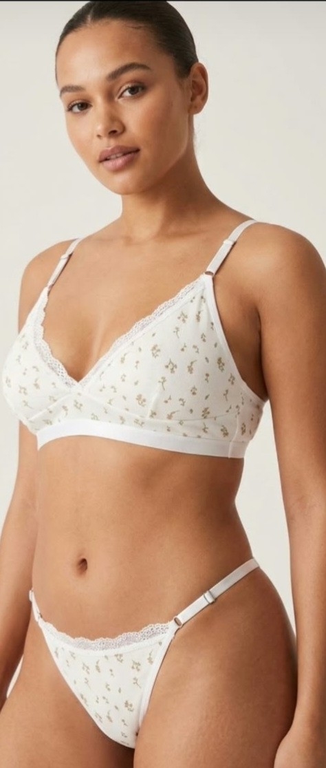 Conjunto Bralette Morley Detalle Encaje - Imagen 3