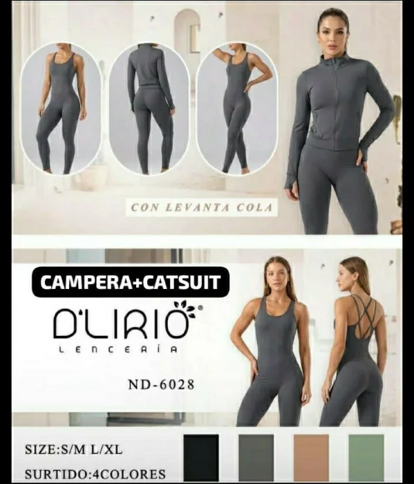 Catsuit y Conjunto Deportivo 2 y 3 Piezas
