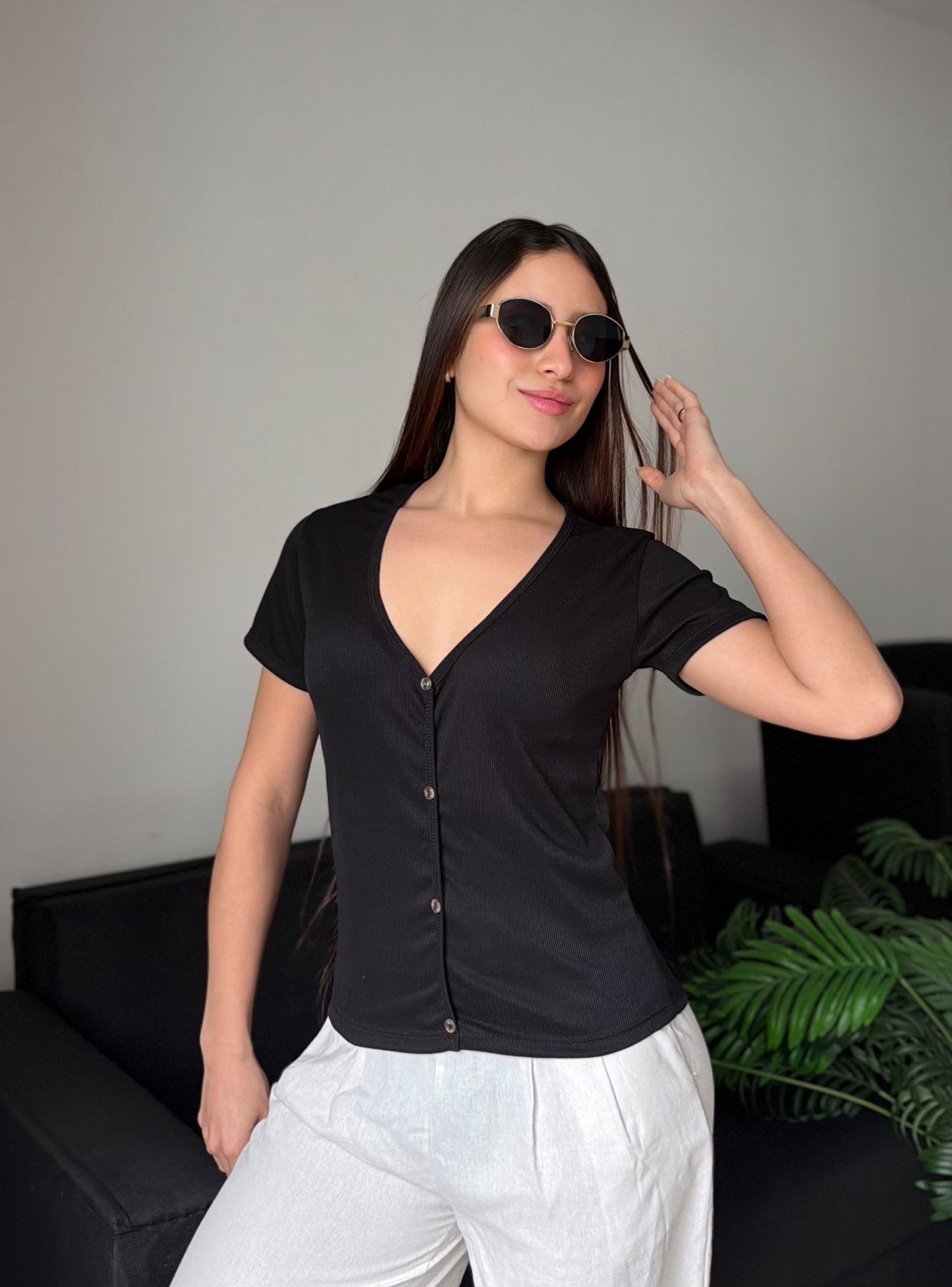 Remera con Botones Morley - Cande - Imagen 4