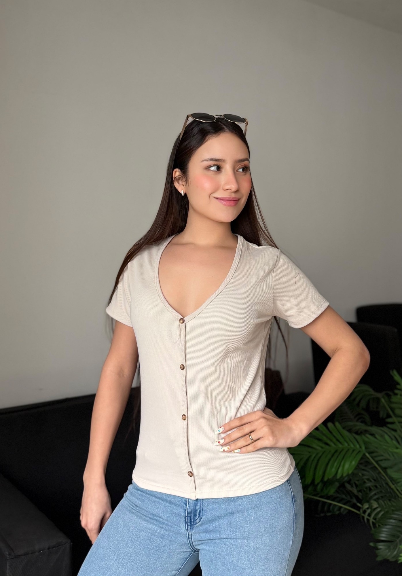 Remera con Botones Morley - Cande - Imagen 7