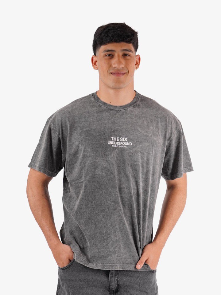 Remera Prelavada Six - Imagen 3