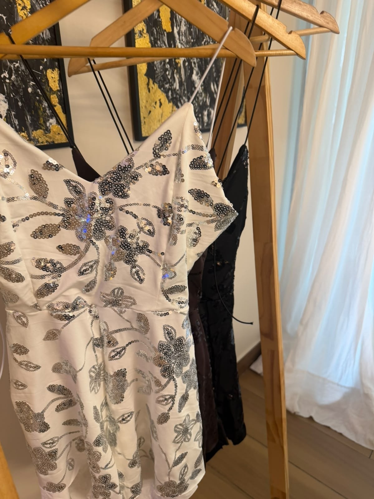 Vestido de Lentejuelas Forrado Butter - Imagen 2