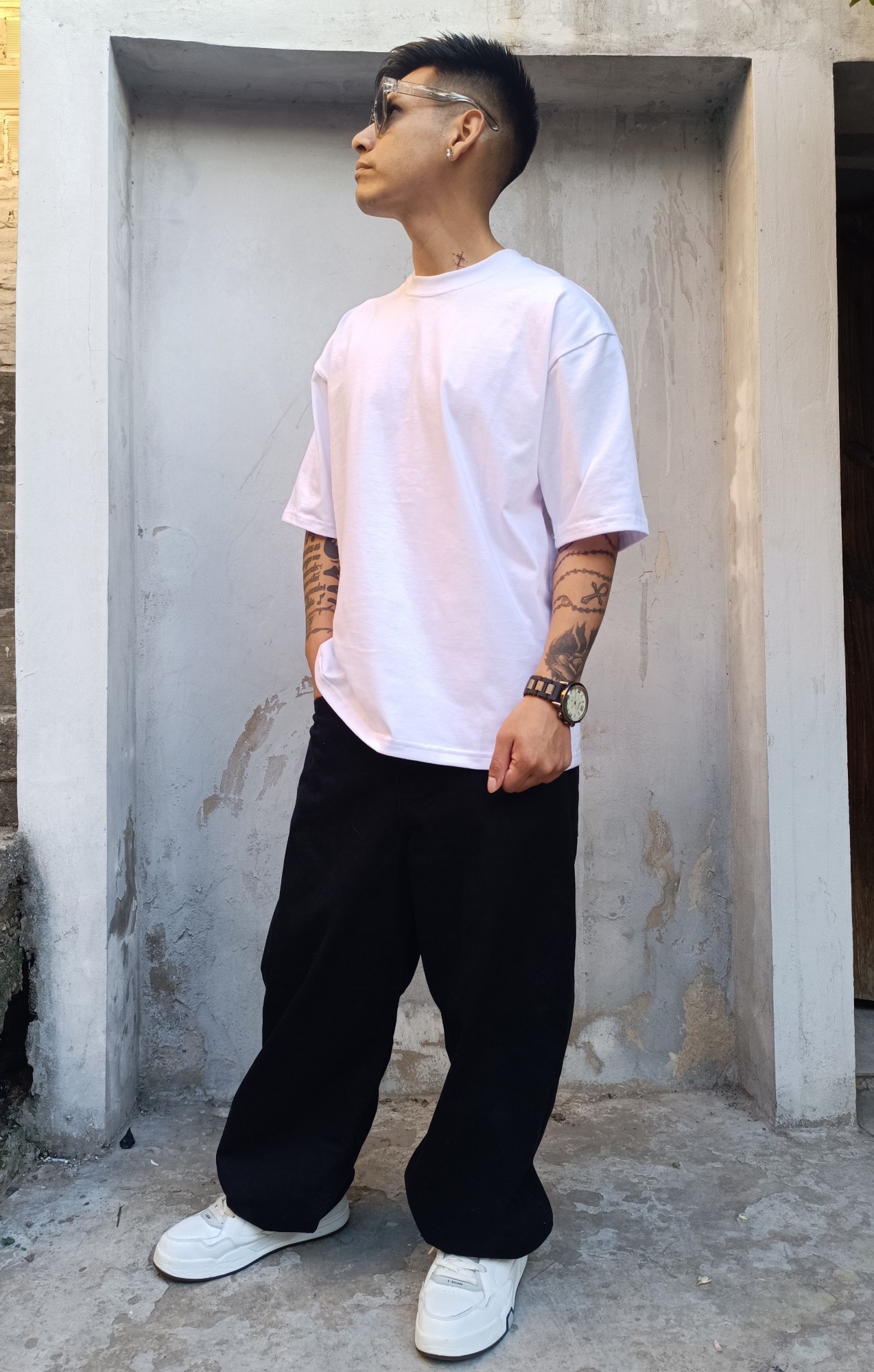Remera Oversize 20/1 Peinado - Imagen 2