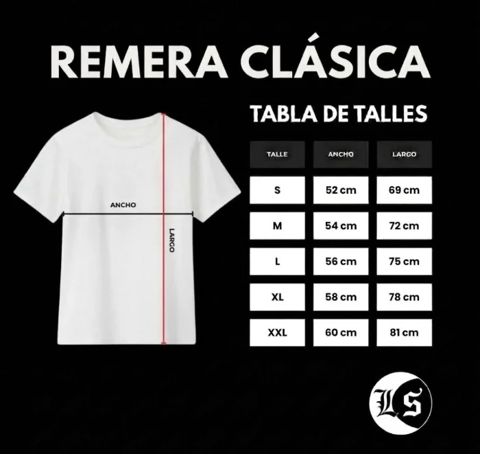 Remera Clásica 20/1 Peinado