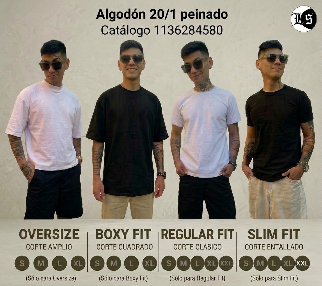 Remera Clásica 20/1 Peinado - Imagen 5