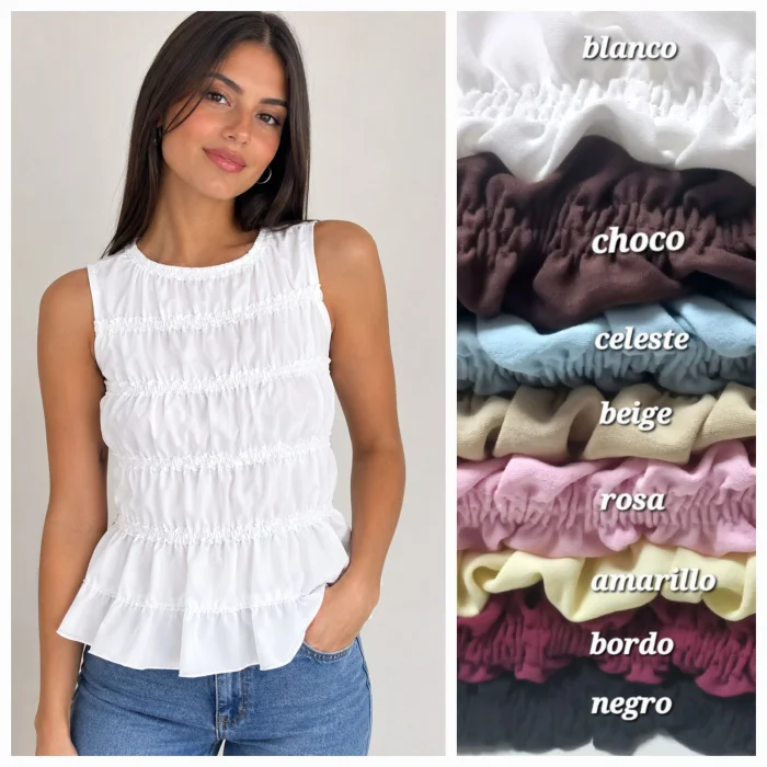 Musculosa Roma Liso