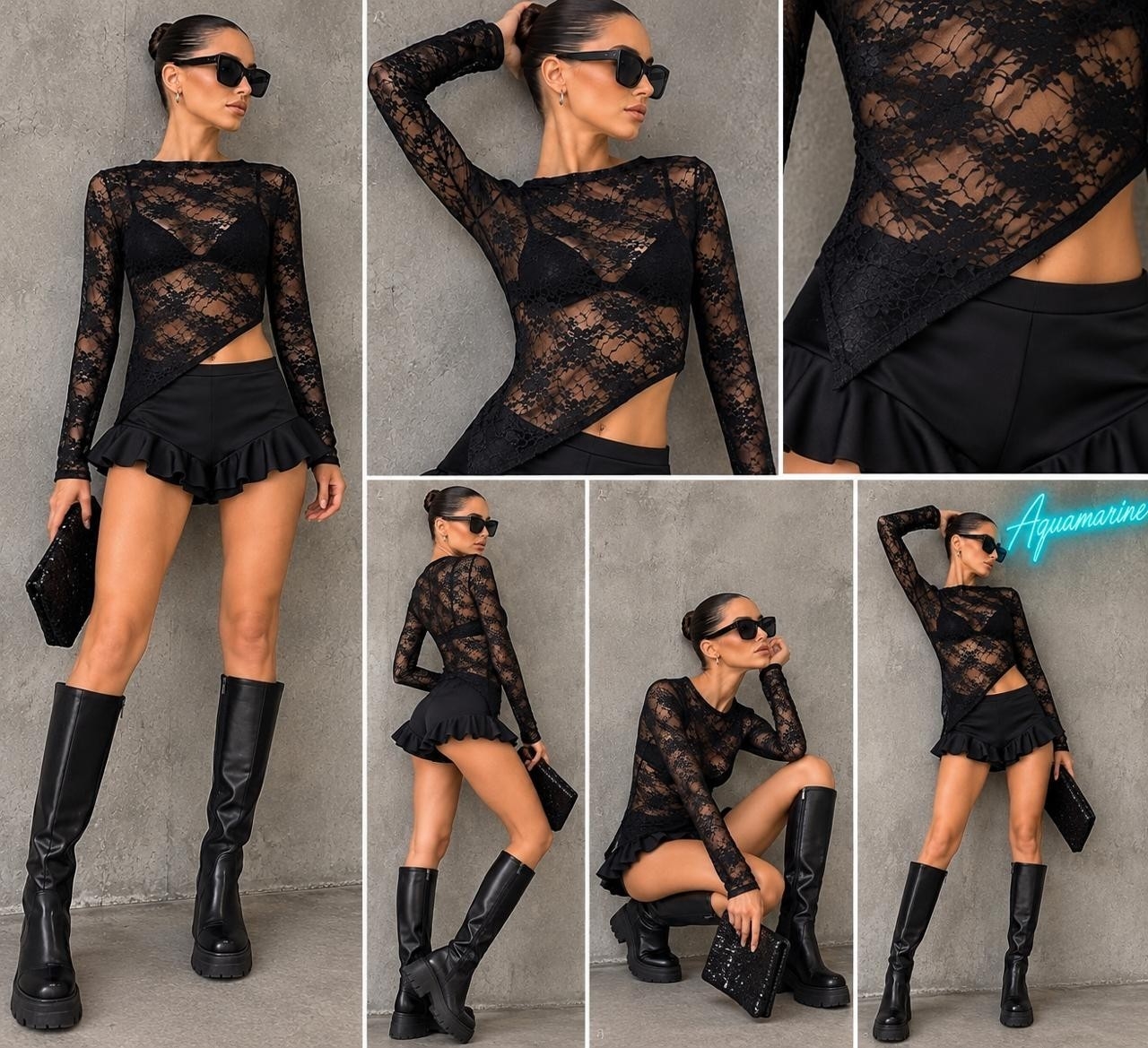 Camiseta Encaje Irregular - Imagen 3