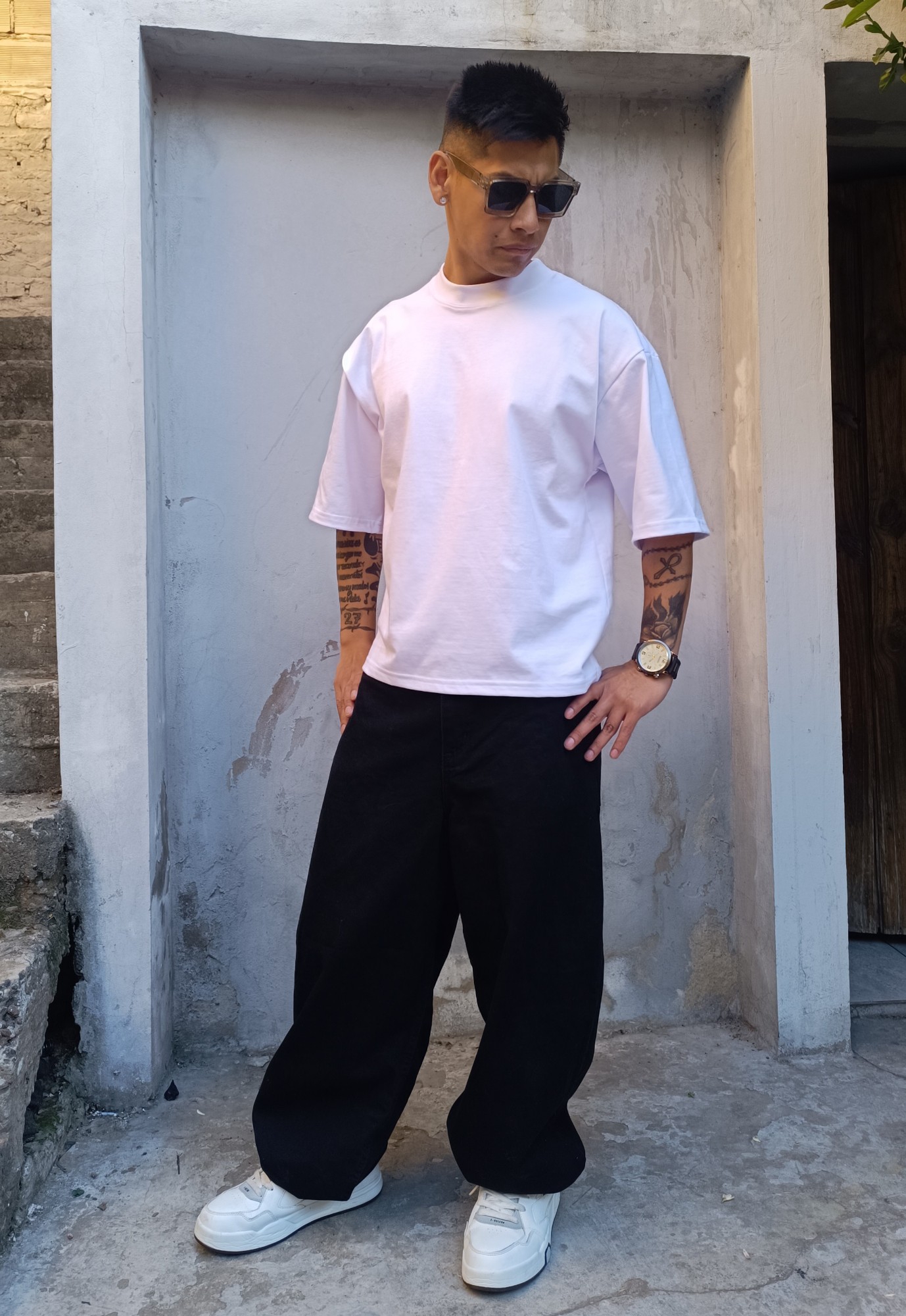 Remera Boxy Fit 20/1 Peinado - Imagen 2
