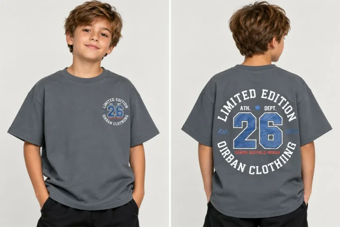 Remera Oversize Niños (jersey 24.1 Algodón Peinado)