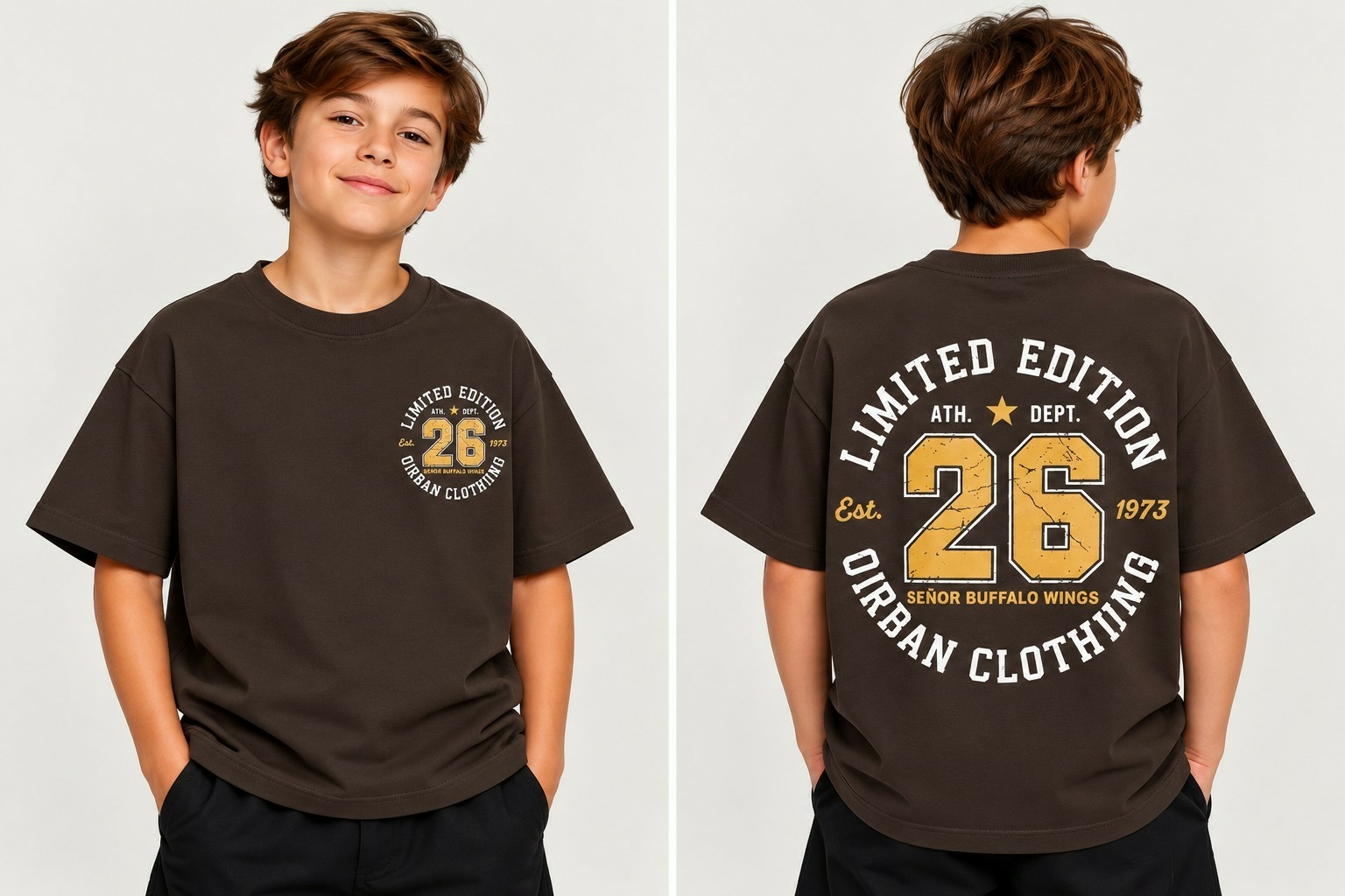 Remera Oversize Niños (jersey 24.1 Algodón Peinado) - Imagen 2
