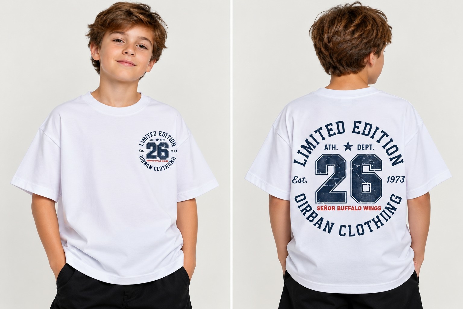 Remera Oversize Niños (jersey 24.1 Algodón Peinado) - Imagen 3