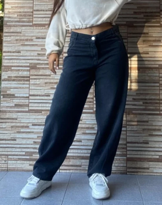 Baggy Gabardina Elastizado Dama Mujer