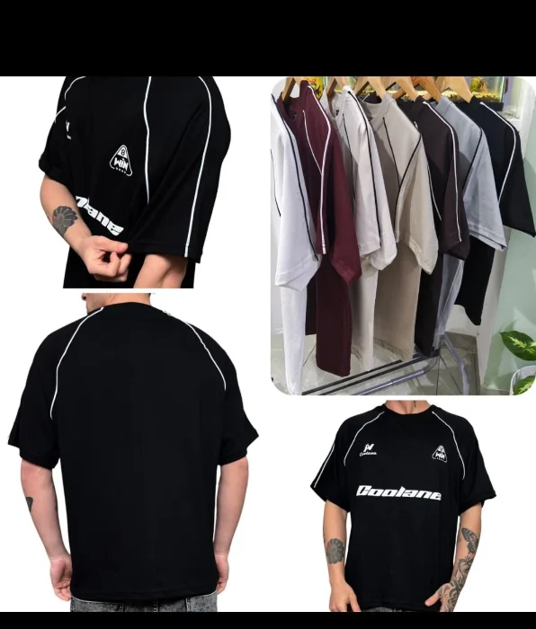 Remeras Boxy Fit con con Venas