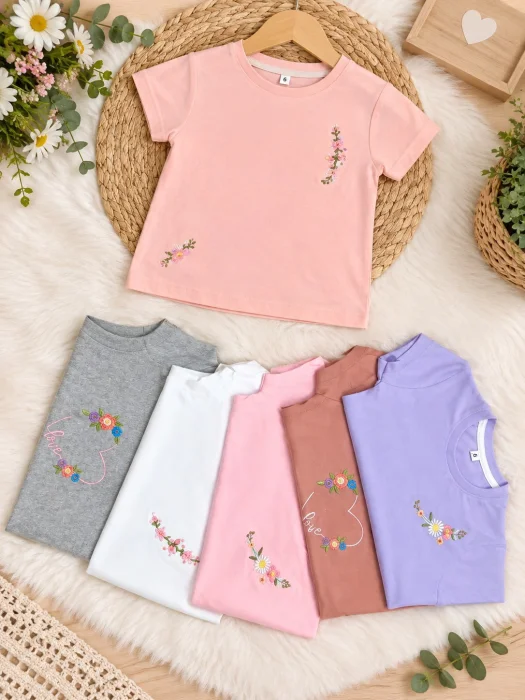 Remeras Bordado