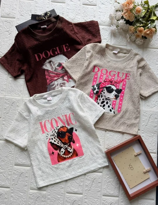 Remera de Nena Encaje Iconic