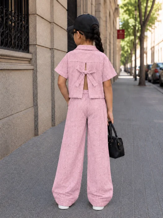 Conjunto Camisa Broderie