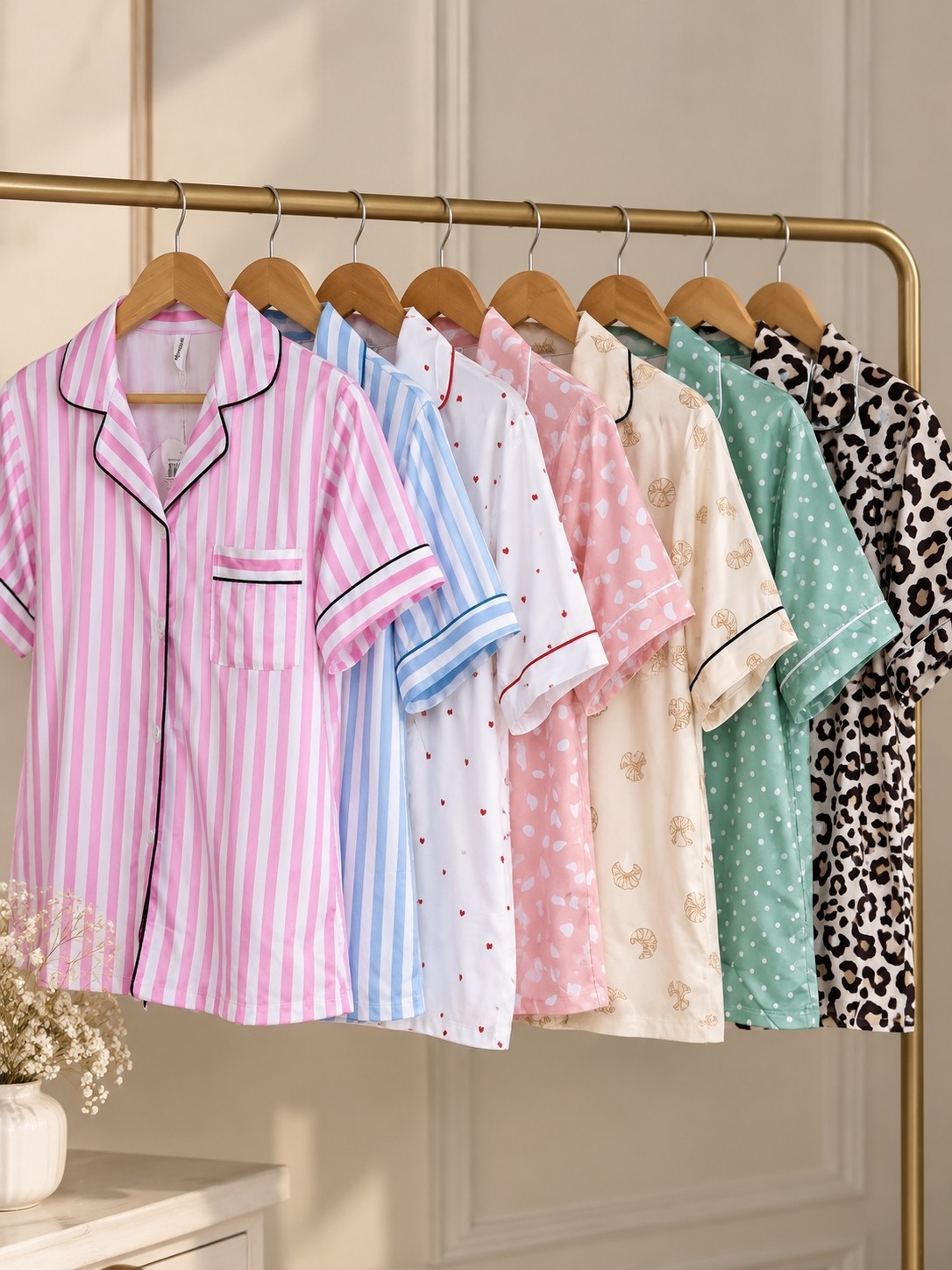 Conjunto Pijama Camisero Bamboo - Imagen 4