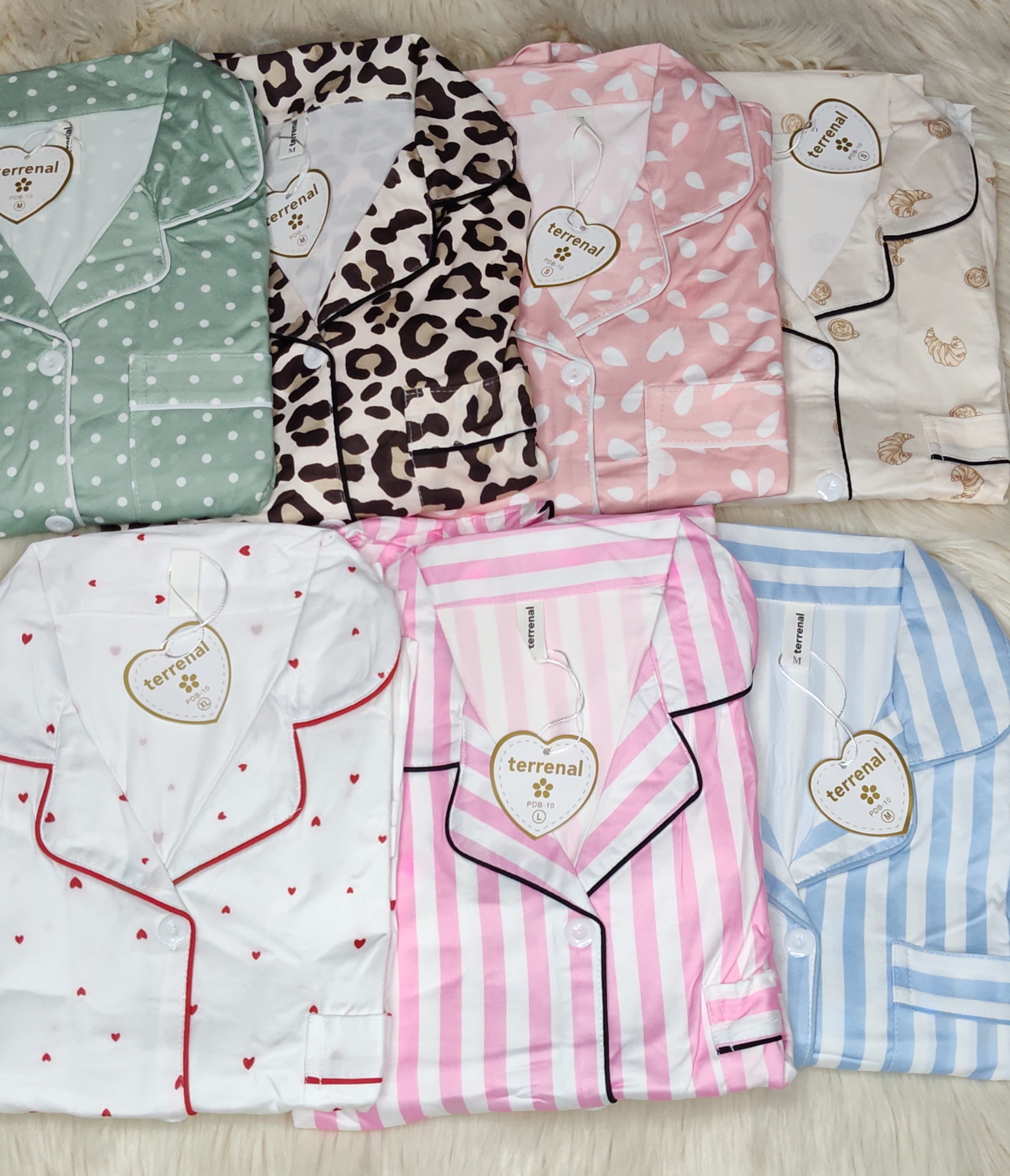 Conjunto Pijama Camisero Bamboo - Imagen 5
