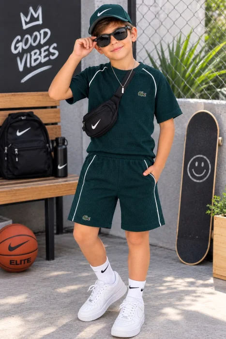 Conjunto Lacoste Niño