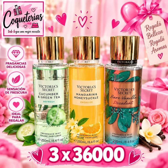 Body Splash Vs X 3 Unidades