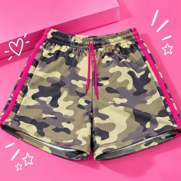 Short Camuflado con 3 Tiras