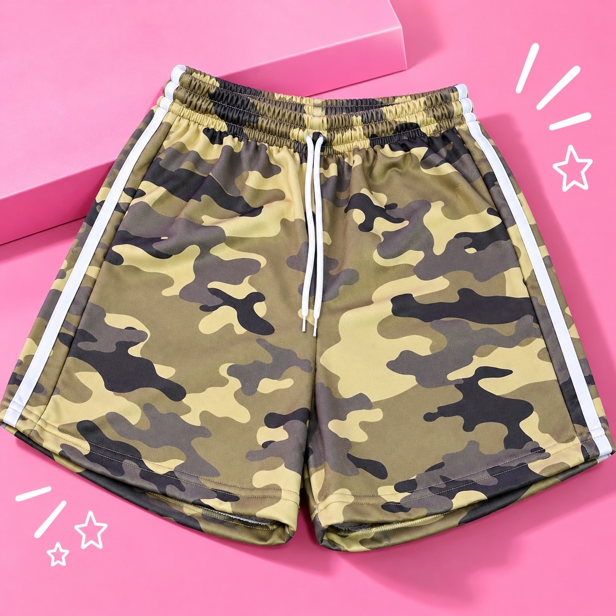 Short Camuflado con 3 Tiras - Imagen 2