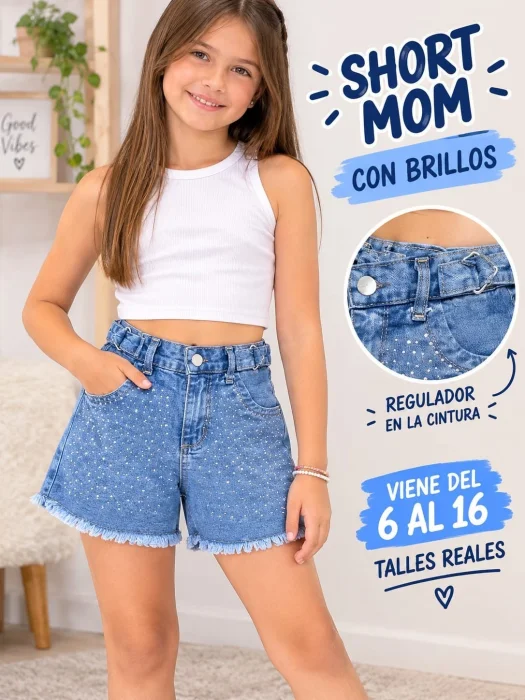 Short Elástizado de Nena