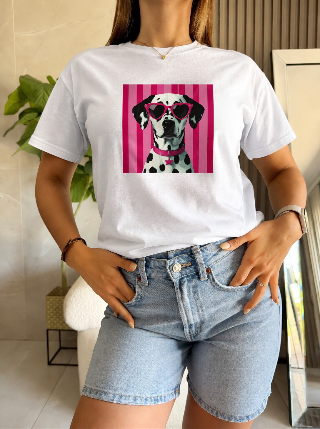 Remera Dálmata Coquette Algodón - Imagen 2