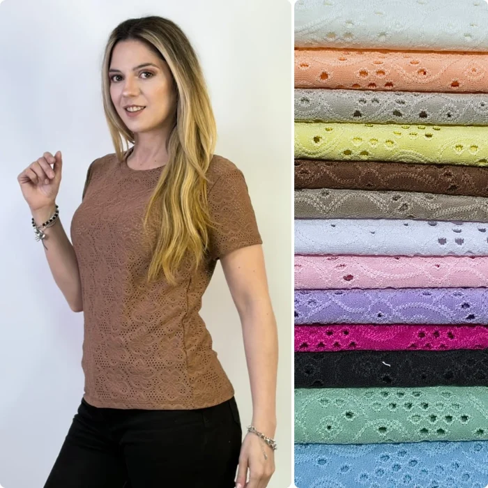 Remera Broderie
