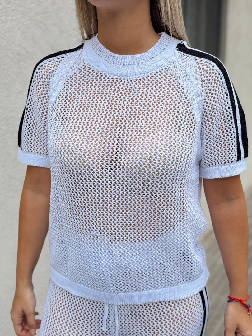 Remeras Caladas Tres Tiras Hilo - Imagen 3