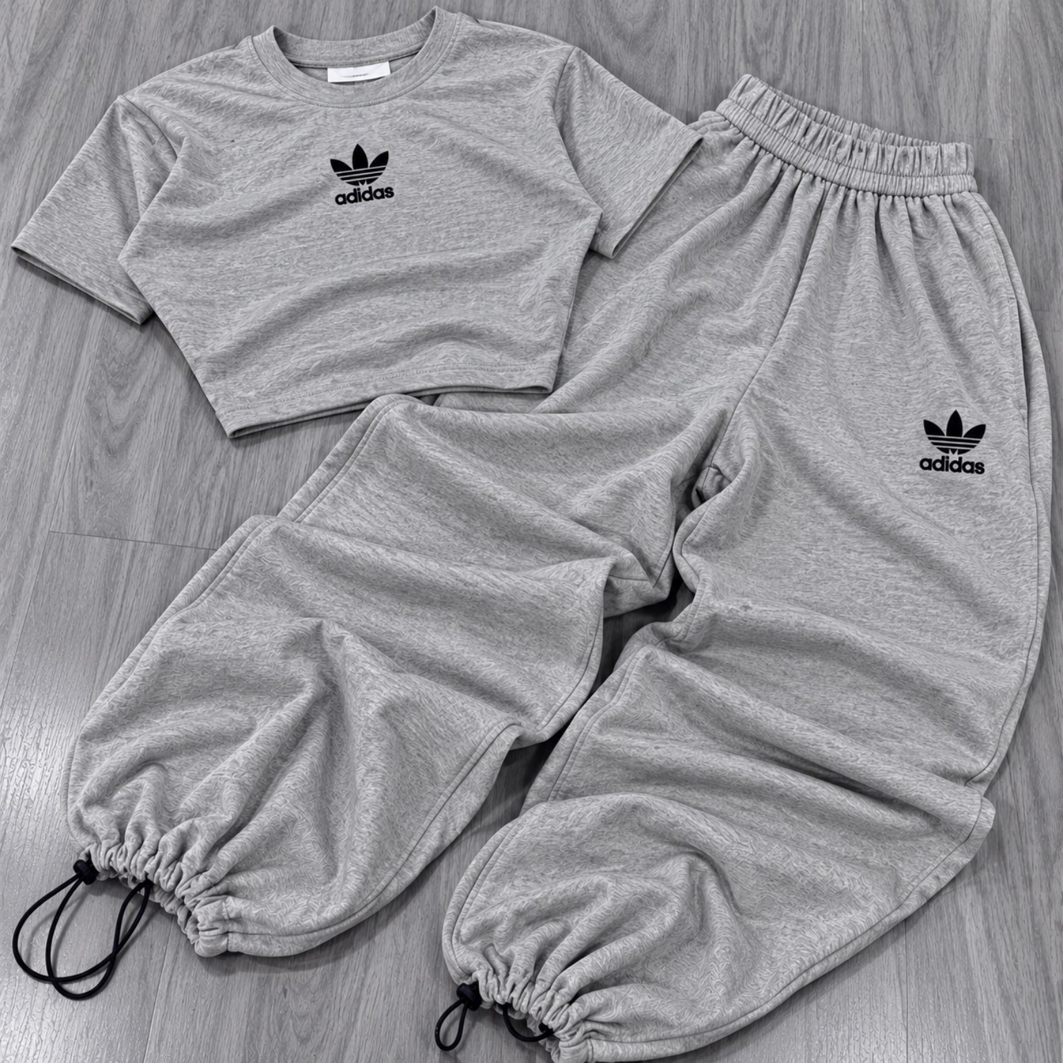 Conjunto Add de Lycra Deportiva Remera+ Palazo con Regulador Verano - Imagen 2
