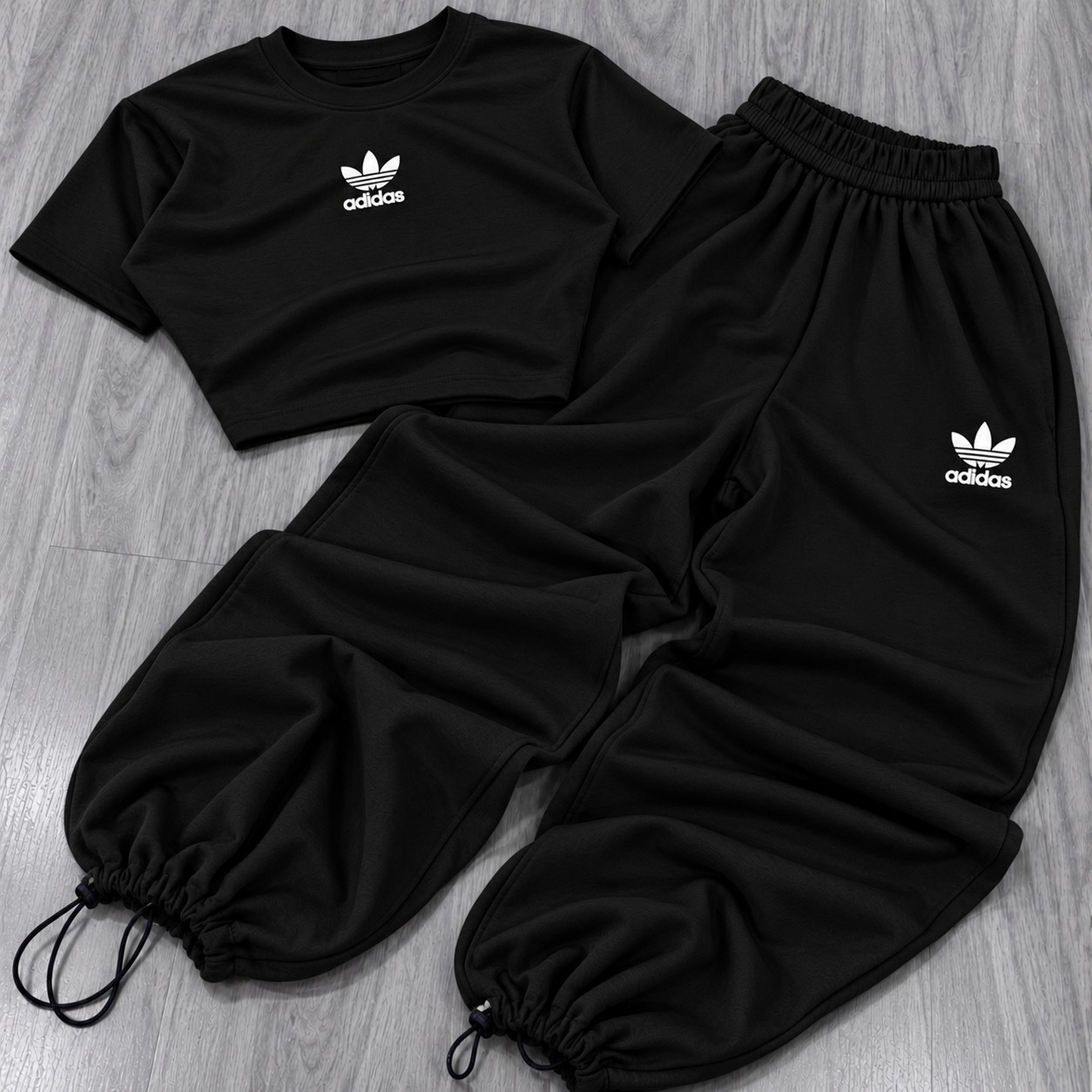 Conjunto Add de Lycra Deportiva Remera+ Palazo con Regulador Verano - Imagen 3