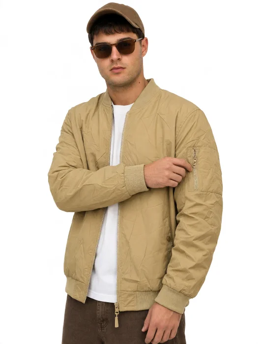 Art-6806 Campera Bomber Rompeviento Forrada