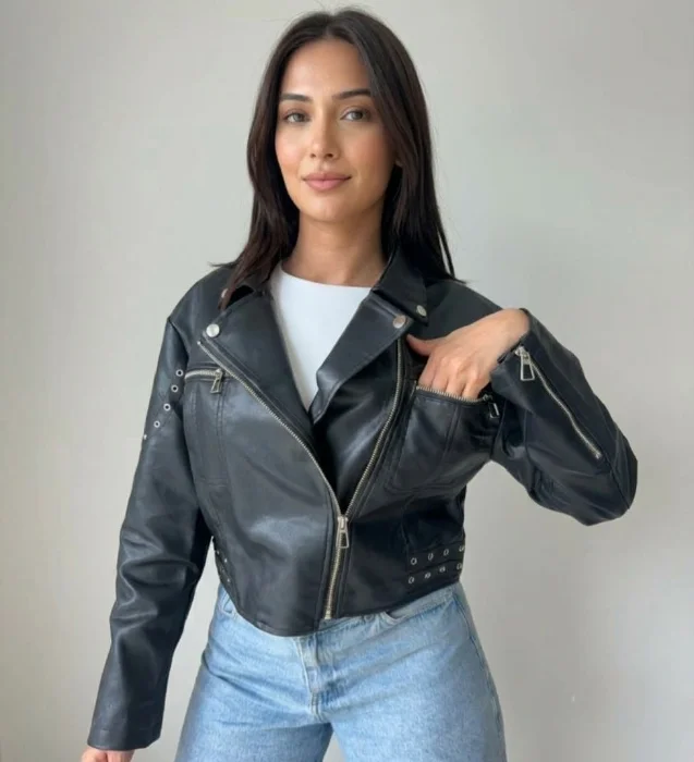 Campera Eco Cuero Importada