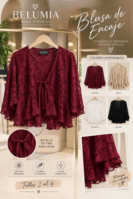 Blusa Encaje