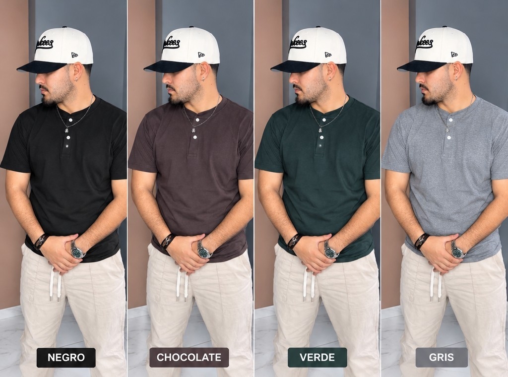 Remera con Botón - Imagen 2
