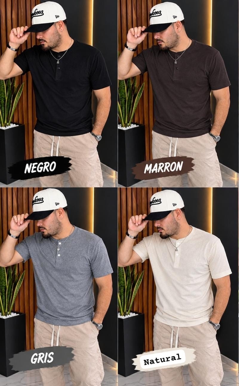 Remera con Botón - Imagen 3