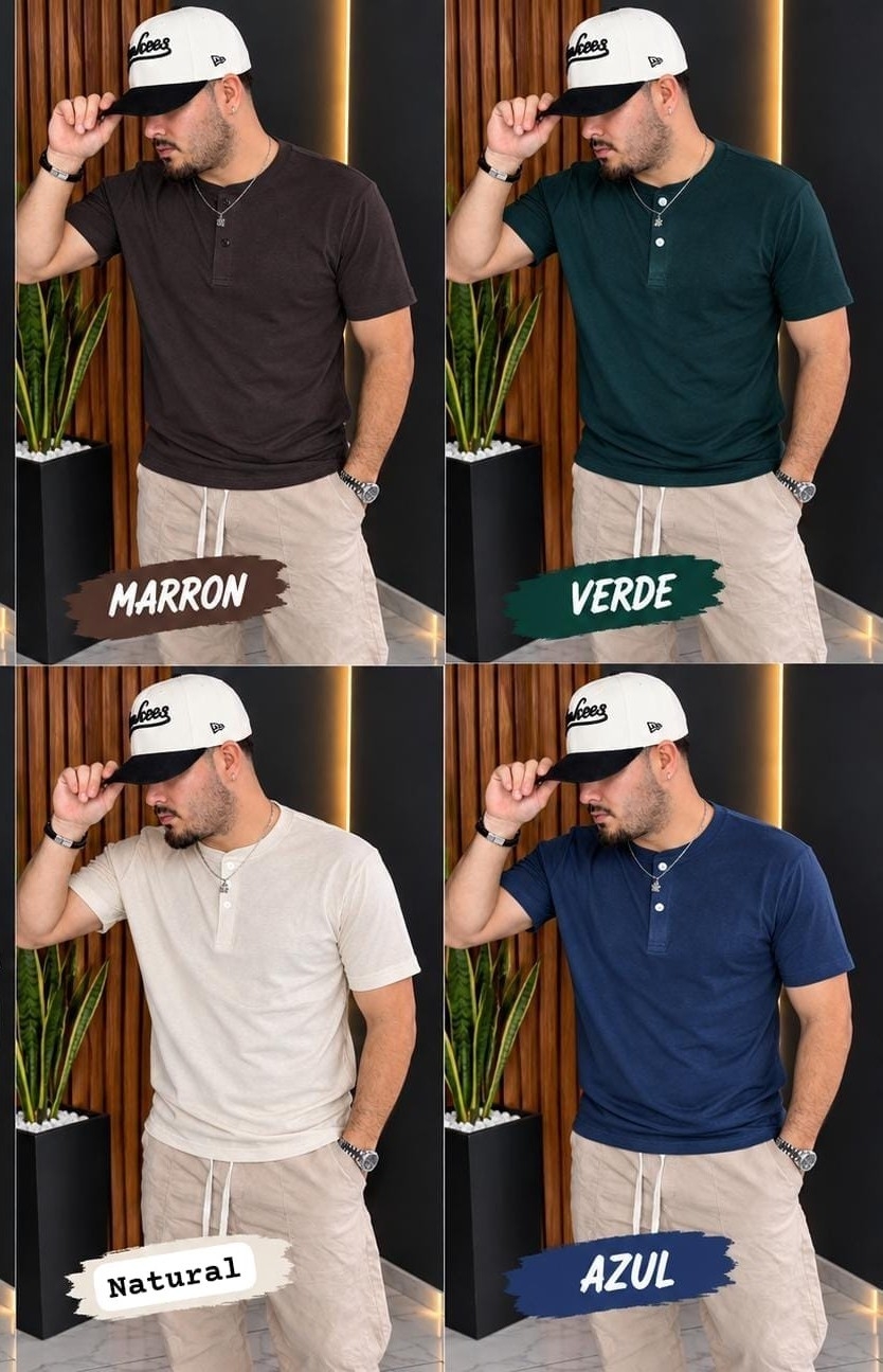 Remera con Botón - Imagen 4