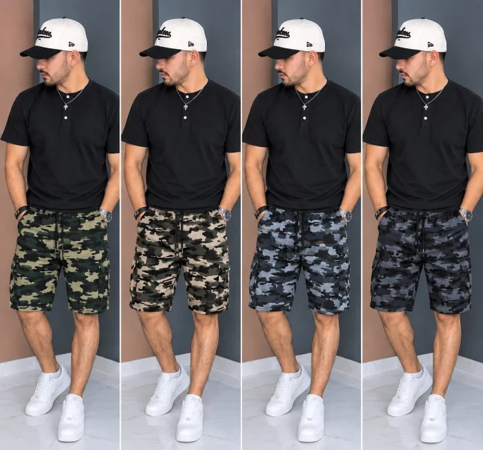 Bermuda Cargo Camuflada