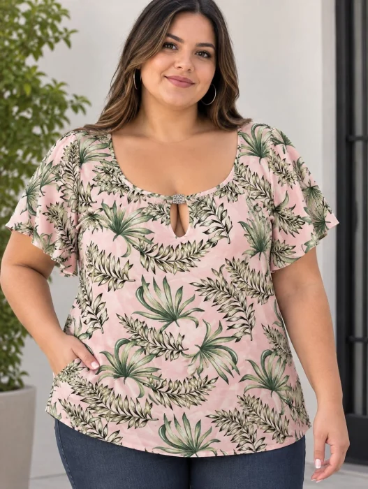 Remera de Fibrana Talles Especiales